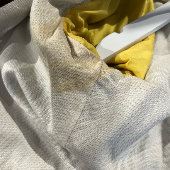 DSQUARED2 Brown Suede Ruffle-Trim Moto Jacket - Picture 9 of 11